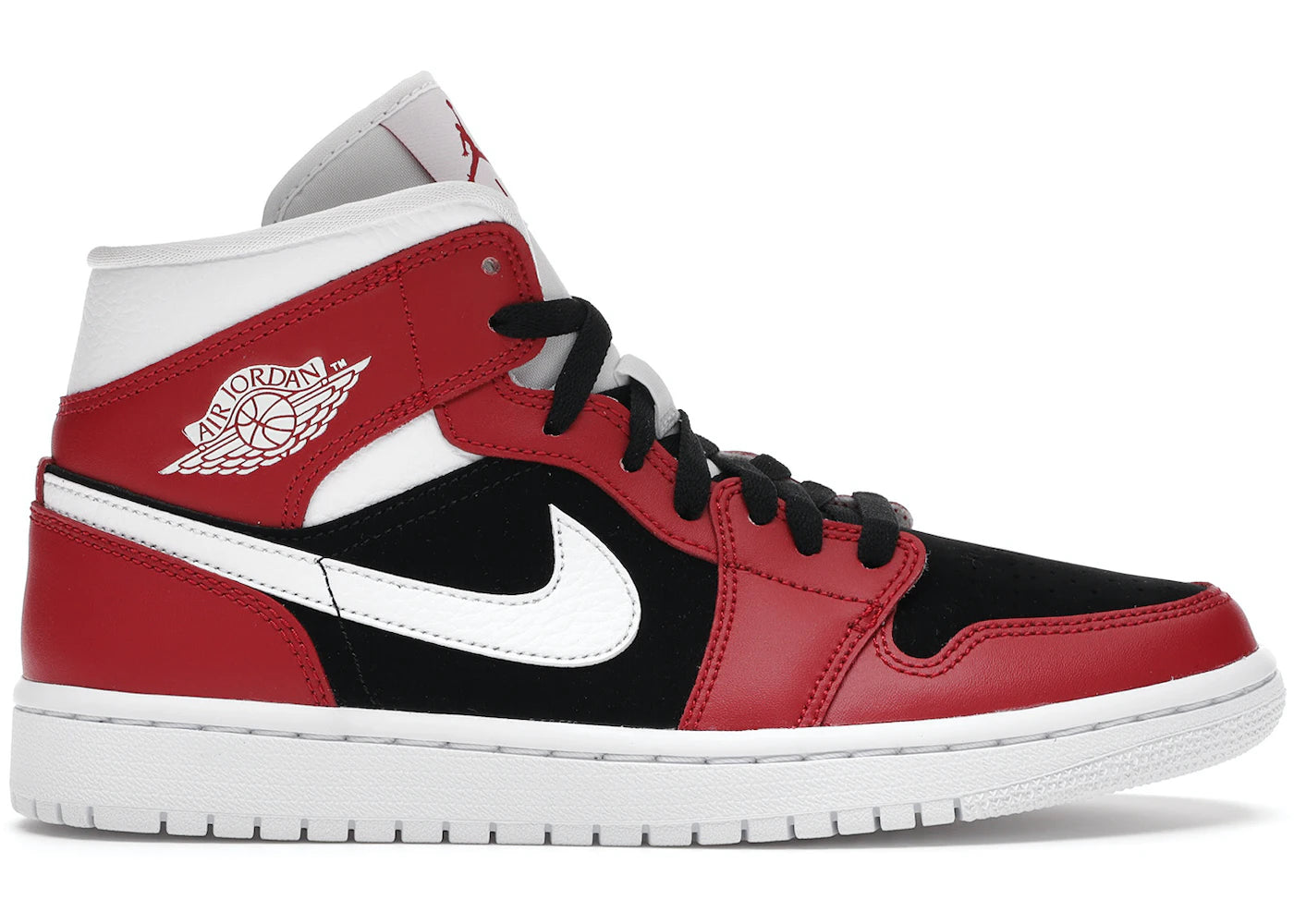 Jordan 1s red and black online