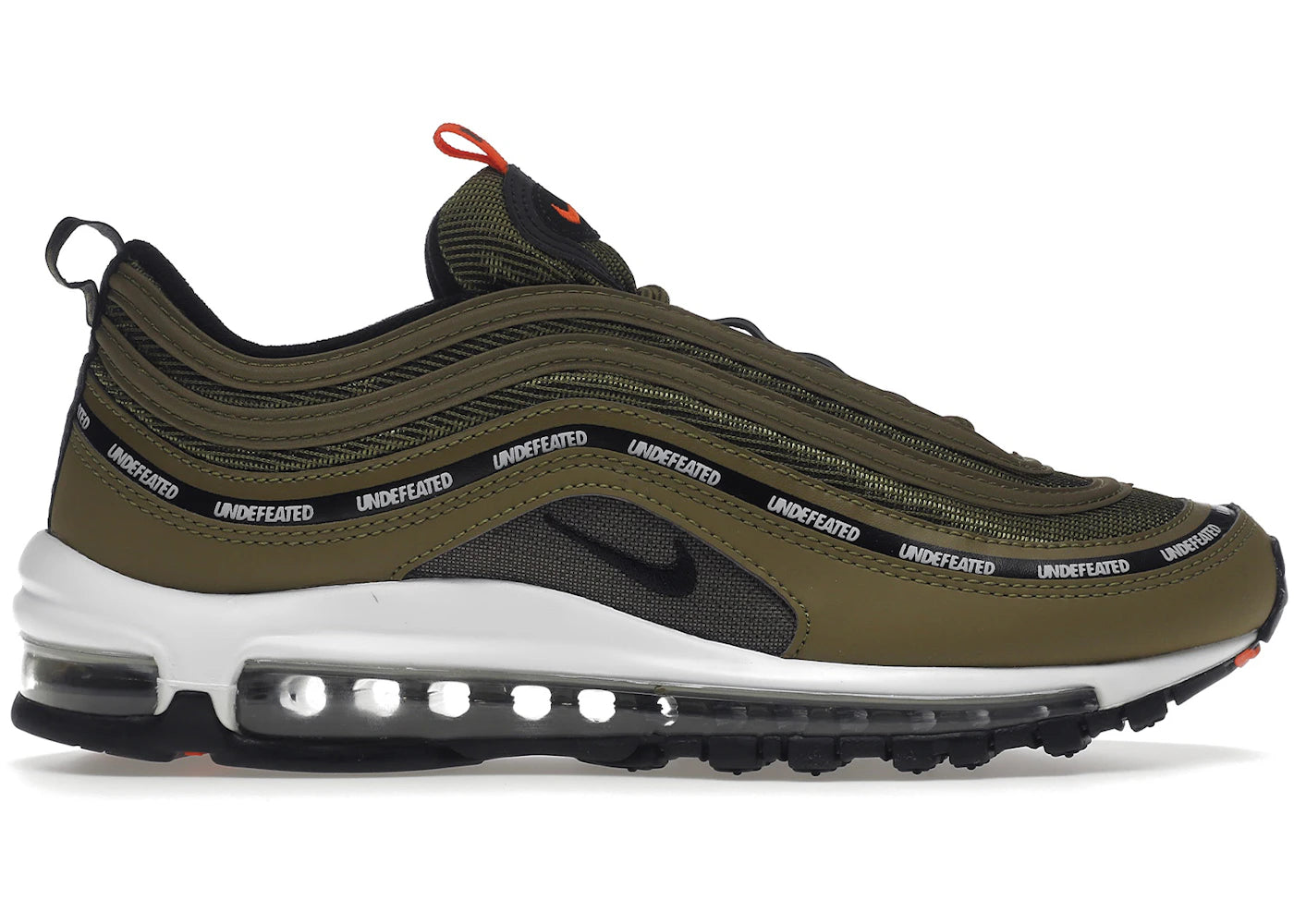 Nike Air Max 97 Undefeated Black Militia Green