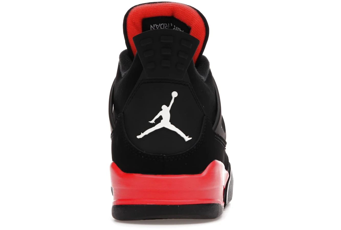 Jordan 4 retro red and black online